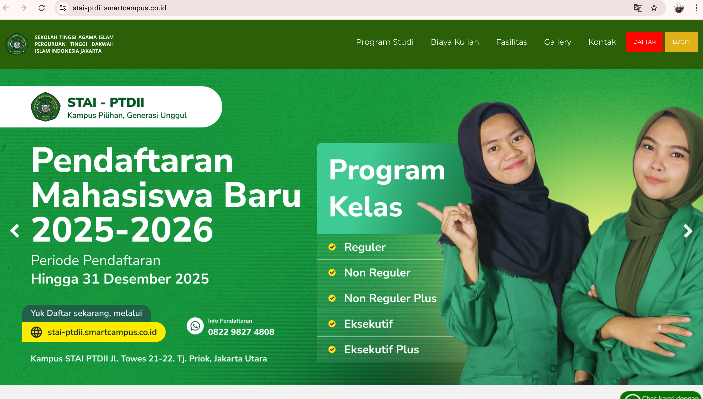 Kelas Karyawan Online Jurusan Pendidikan Agama Islam di Jakarta